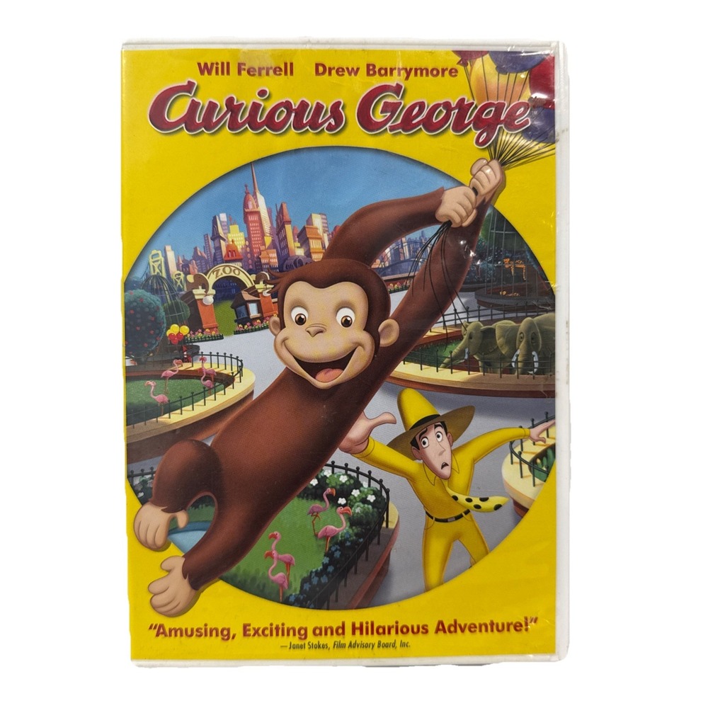 Curious George‎ Will Ferrell And Drew Barrymore Widescreen Edition Used